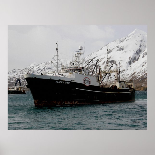 Alaska Spirit, F. C. A. Fishing Trawler Poster (Vorne)