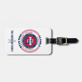 Alaska Staat Personalisierte Gepäckmarke Gepäckanhänger