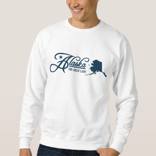 Alaska (Staat von mir) Sweatshirt (Vorderseite)