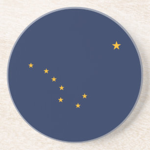 Alaska Staatsflagge Getränkeuntersetzer