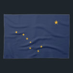 Alaska Staatsflagge Küchentücher<br><div class="desc">Patriotische Alaska-Staatsflagge.</div>
