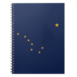 Alaska Staatsflagge Notizblock
