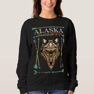 Alaska Staatsstolz Alaska Nordlichter Alaska T Sweatshirt