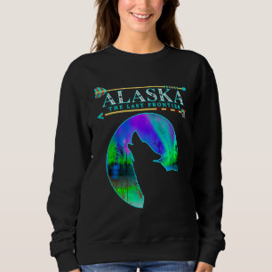 Alaska Staatsstolz Alaska Nordlichter Alaskan Sweatshirt