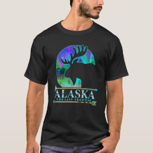 Alaska Staatsstolz Alaska Nordlichter Alaskan T-Shirt