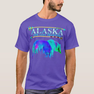 Alaska Staatsstolz Alaska Nordlichter Alaskan T-Shirt