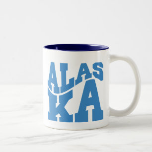 Alaska - Staatsstolz Zweifarbige Tasse