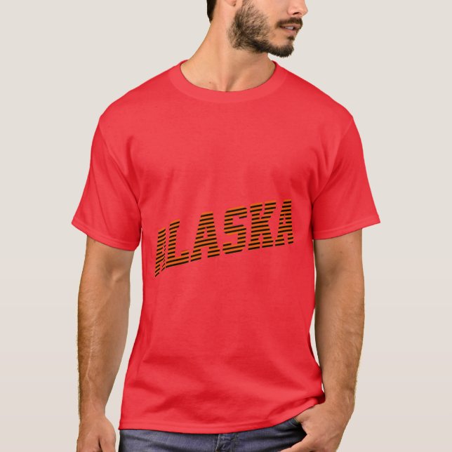 Alaska-Stadt T-Shirt (Vorderseite)