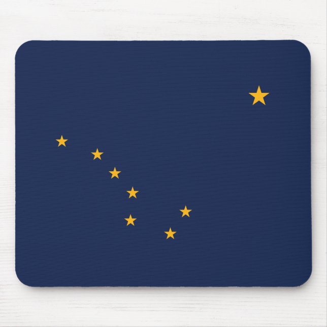Alaska State Flag Mouse Pad Mousepad (Vorne)