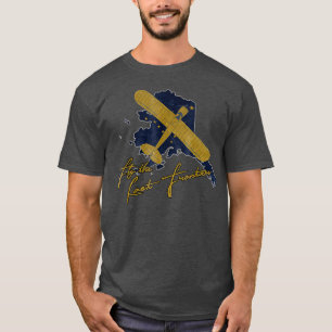 Alaska State Pilot Series T-Shirt  Vintage Flugzeu