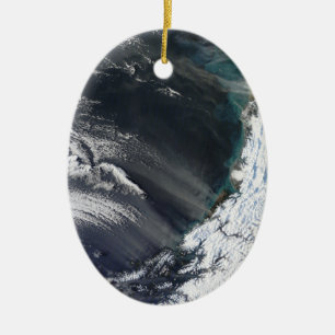 Alaska-Staubsturm-Weihnachtsverzierung Keramik Ornament