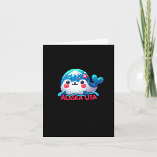 Alaska Sticker Karte