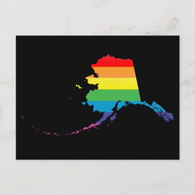alaska Stolz. Postkarte (Vorderseite)