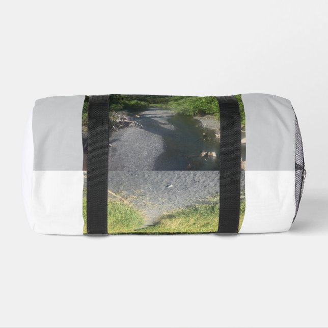 Alaska Summer Greenery Duffel Bag Duffle Bag (Unterseite)