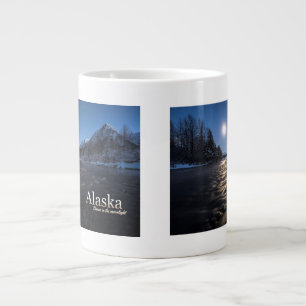 Alaska tanzt im Mondlicht Jumbo-Tasse