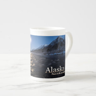 Alaska tanzt im Mondlicht Prozellantasse