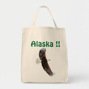 Alaska Tasche mit einem Adler.