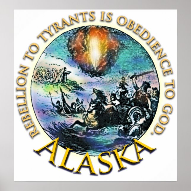 Alaska Tea Party Poster (Vorne)