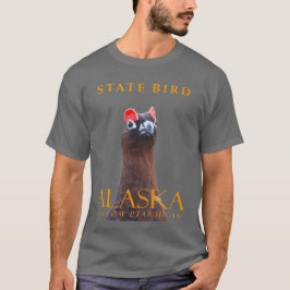 Alaska Territory Bird The Willow Grouse T-Shirt