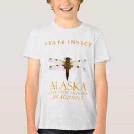 Alaska Territory Insekt Vier Spot Skimmer Tri-Blend Shirt