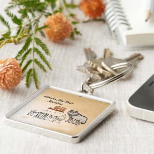 Alaska The Last Frontier Schlüsselanhänger