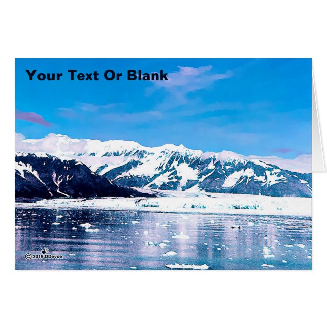 Alaska Tidewater Glacier (Vorderseite (Horizontal))