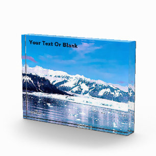 Alaska Tidewater Glacier Fotoblock