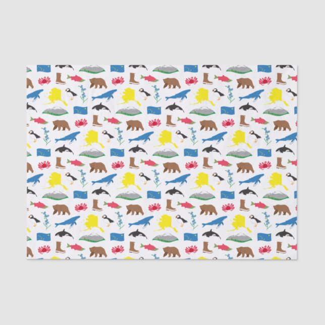 Alaska Tissue Paper Seidenpapier (Vorderseite)