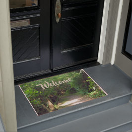 Alaska Tongass Forest Path Foto Fußmatte