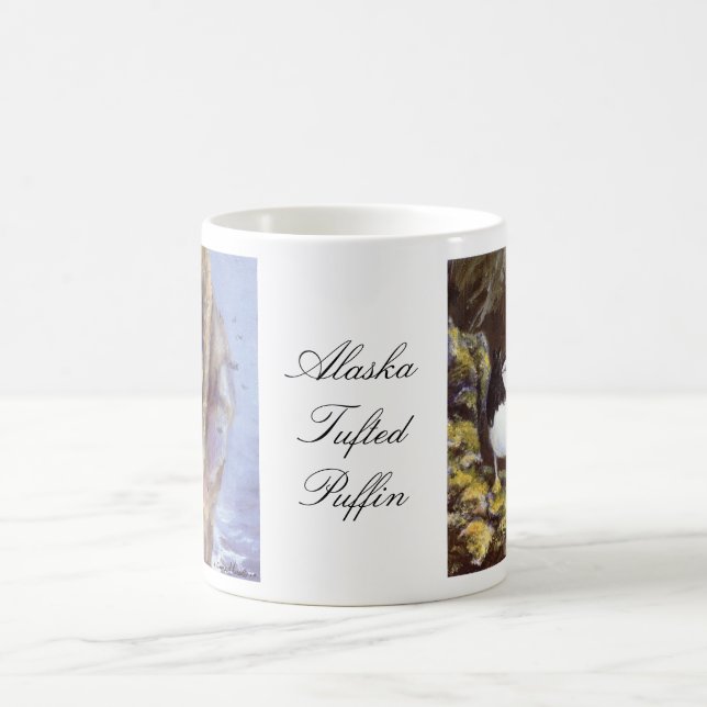 Alaska Tufted Puffin Tasse (Mittel)