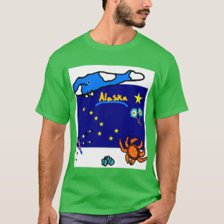 Alaska und seine Symbole T-Shirt