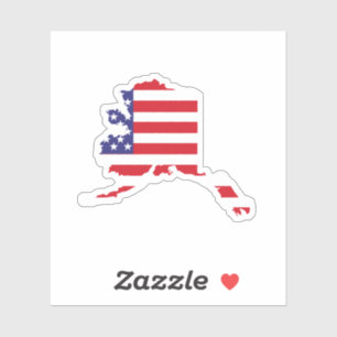 Alaska, USA Aufkleber