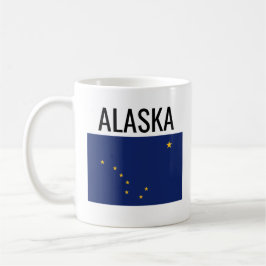 Alaska // USA Staatsflagge Kaffeetasse