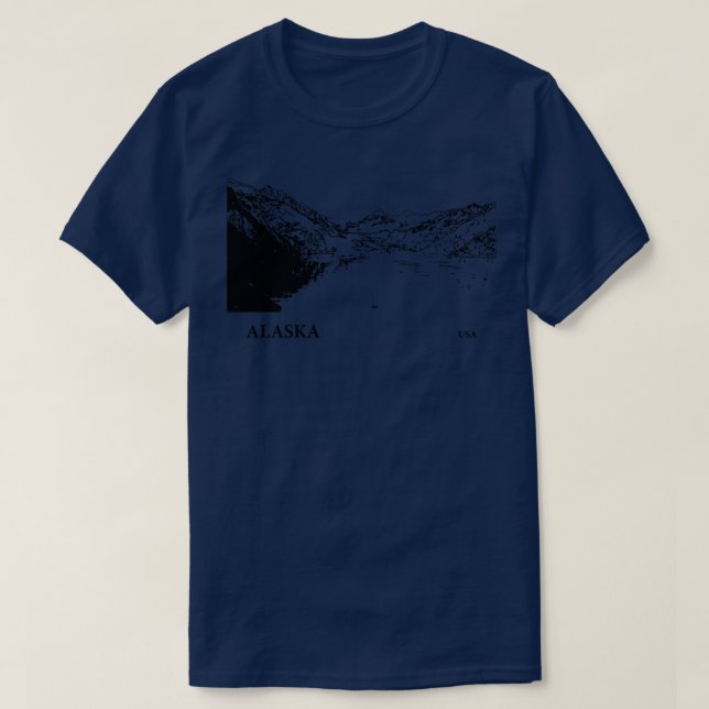 Alaska USA TShirt 6 (Design vorne)