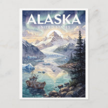 Alaska USA Vintage Reise