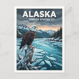 Alaska, Vereinigte Staaten Seward Geschenk Postkarte