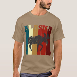 Alaska Vintag Retro Not Elche T-Shirt