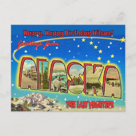 Alaska Vintage-Gelegenheits-Postkarte Postkarte