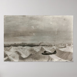 Alaska Vintage Küstenflotte Poster