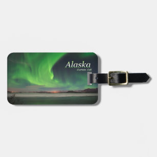 Alaska-Vorhang-Ruf Gepäckanhänger