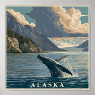 Alaska-Walbruch Poster