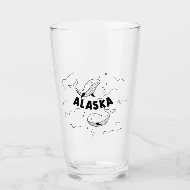 Alaska-Wale Glas (Vorderseite)