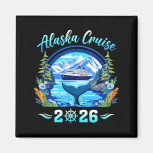 Alaska-Walfamilien-Freundesgruppe alaskisch alaska Magnet