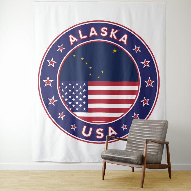 Alaska Wandteppich (Beispiel)