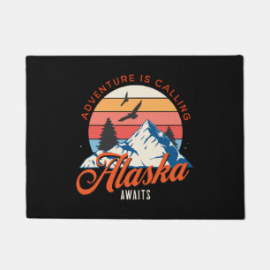 Alaska wartet! fußmatte