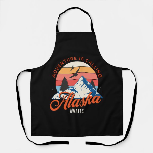 Alaska wartet! schürze (Vorderseite)
