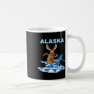 Alaska Wasserskiurlaub am Moose Lake  Kaffeetasse