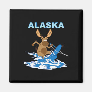Alaska Wasserskiurlaub am Moose Lake Magnet