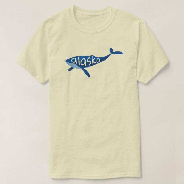 Alaska Whale T-Shirt (Design vorne)
