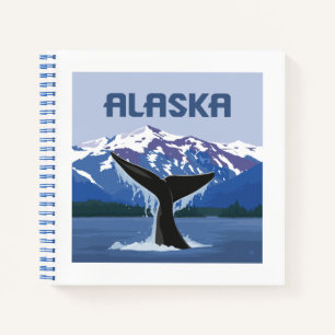 Alaska   Whale Tale Notizbuch